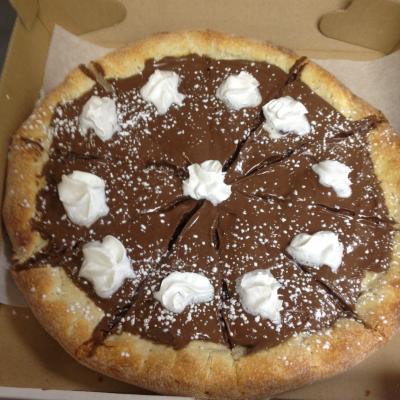Our Nutella Pizza